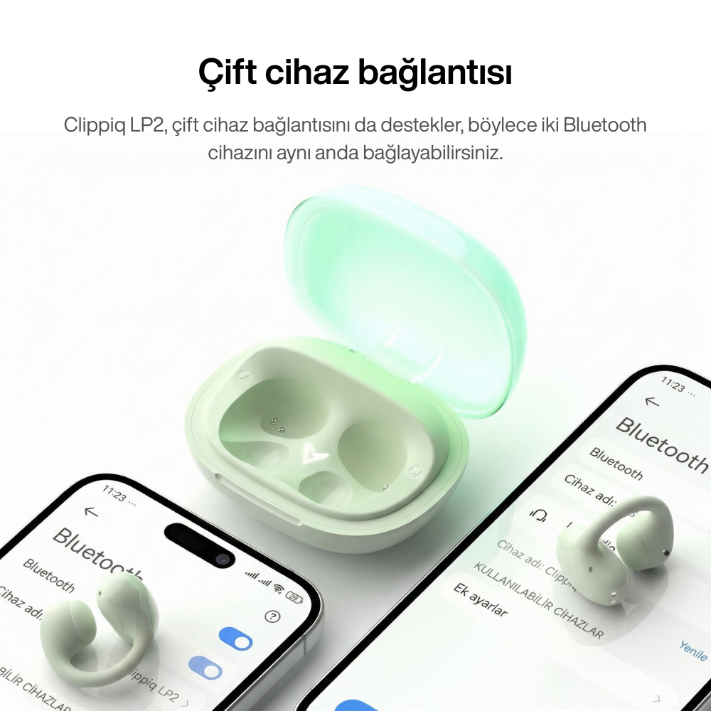 Clippiq LP2® – Klips Tasarımlı Kablosuz Kulaklık
