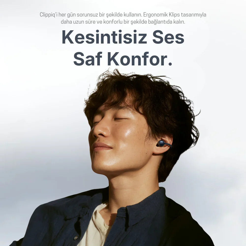 Clippiq® – Klips Tasarımlı Kablosuz Kulaklık