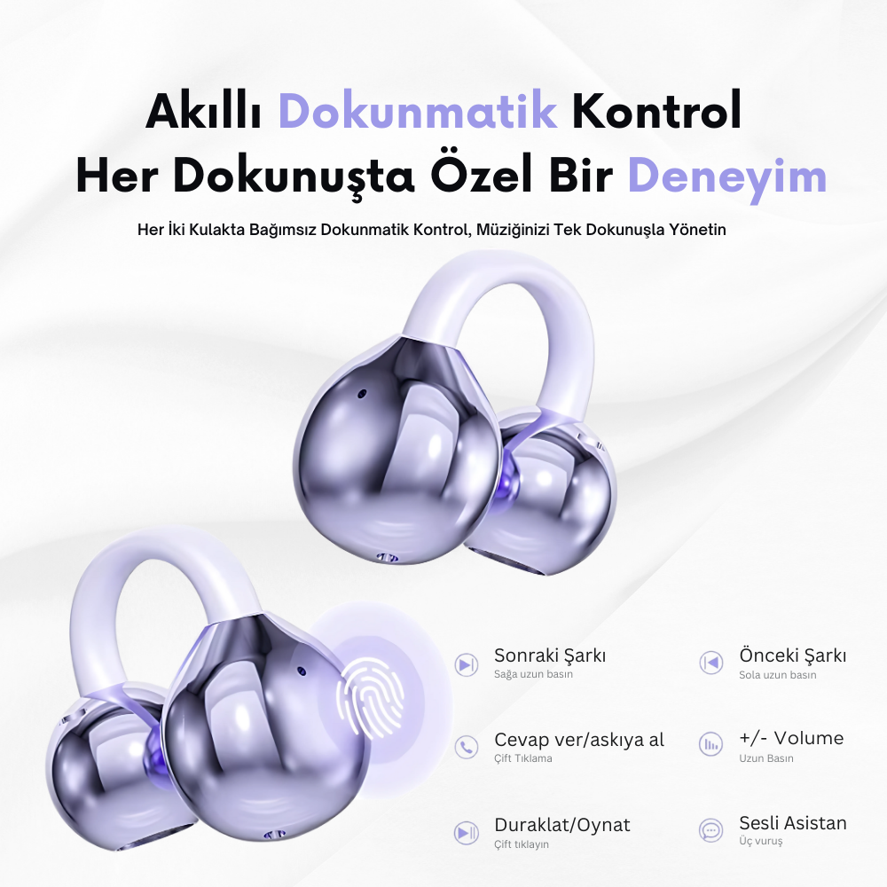 Clippiq® – Klips Tasarımlı Kablosuz Kulaklık