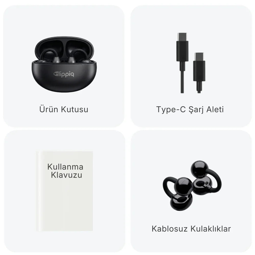Clippiq® – Klips Tasarımlı Kablosuz Kulaklık